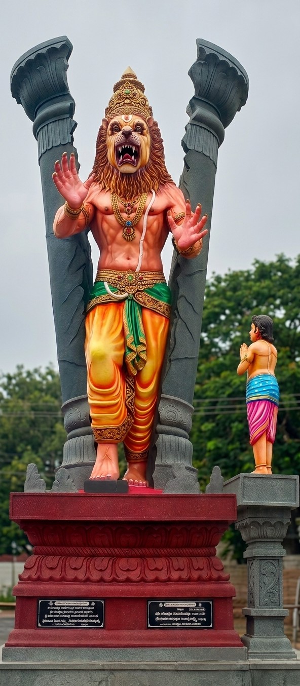 Ahobilam Swami Standing Statue